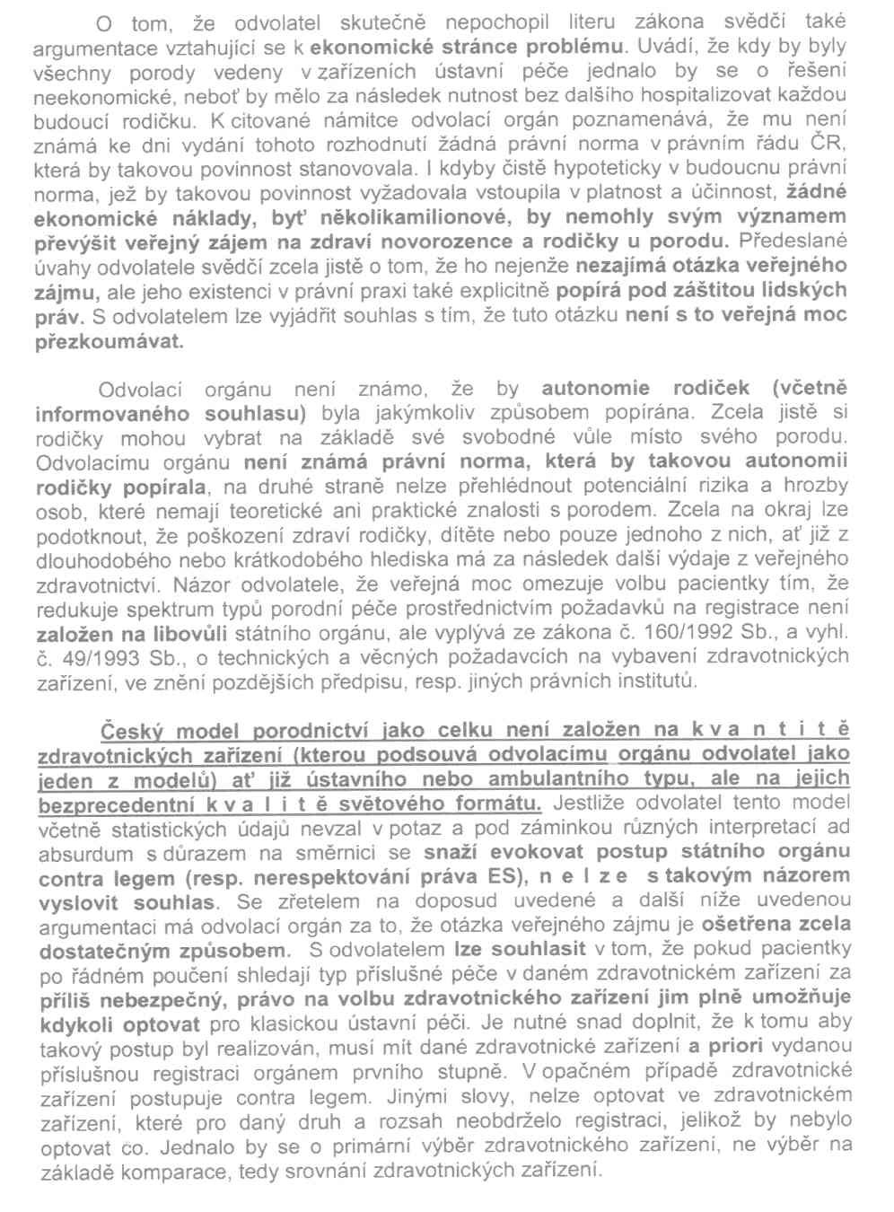 Rozhodnutí MZČR - 13. strana Rozhodnutí MZČR - 13. strana