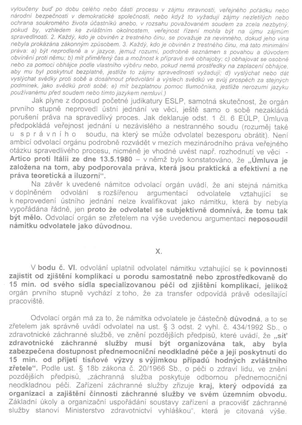 Rozhodnutí MZČR - 17. strana Rozhodnutí MZČR - 17. strana