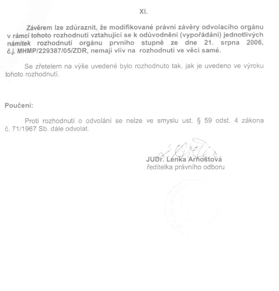Rozhodnutí MZČR - 19. strana Rozhodnutí MZČR - 19. strana